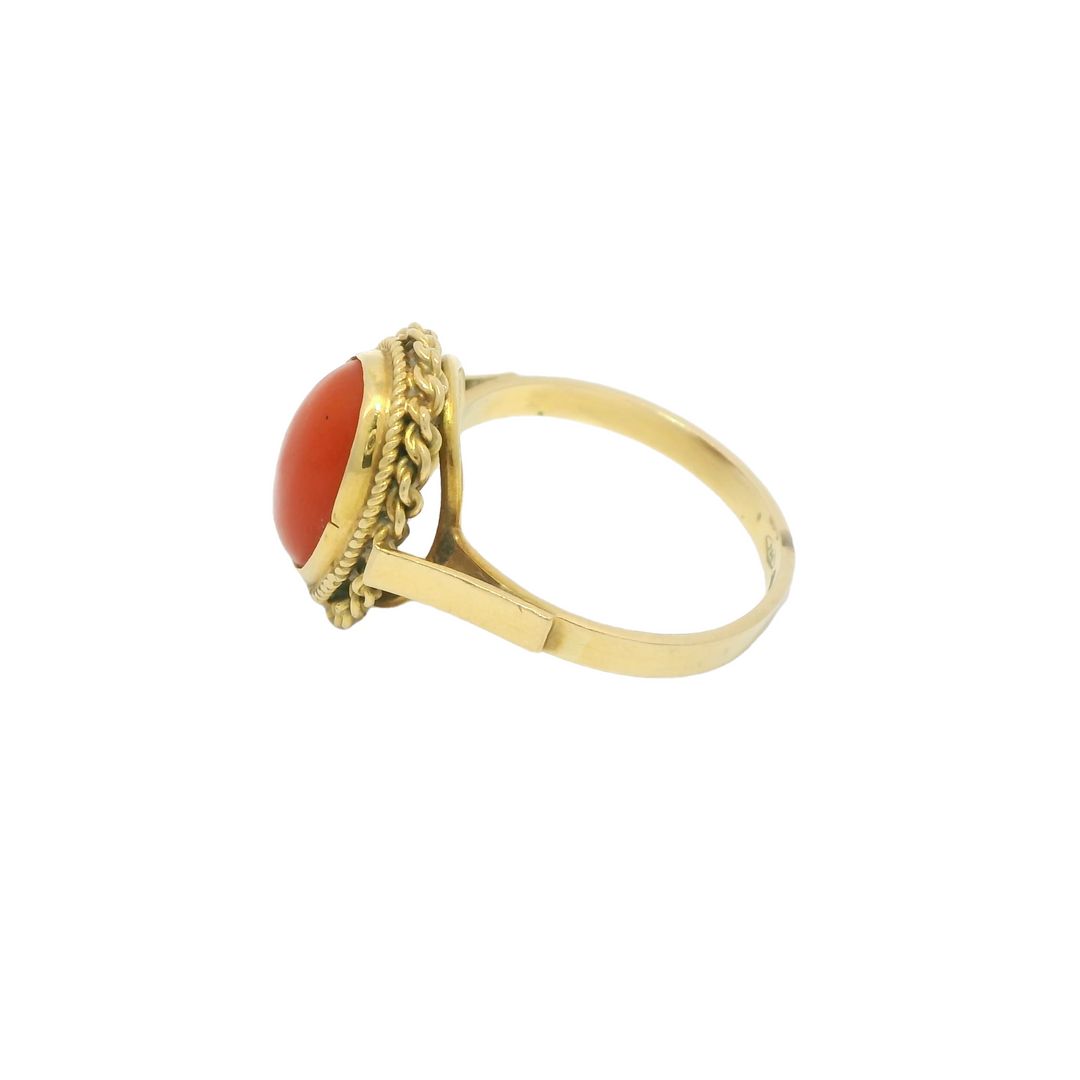 18KG Yellow Gold Estate Fashion Rings