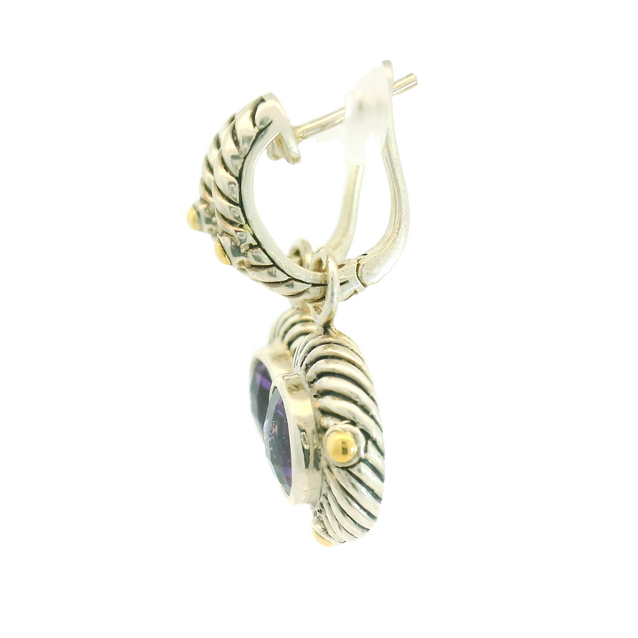 Sterling Silver Estate Dangle Earrings