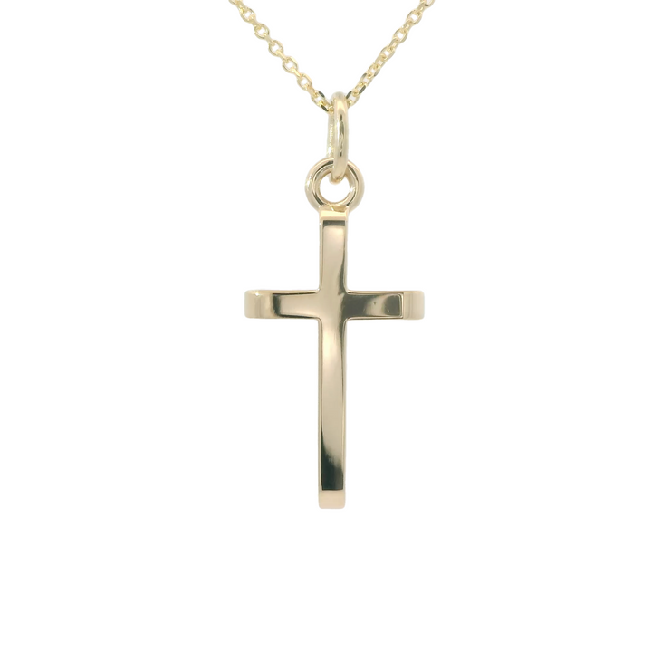 Marthaler Made 14KG Yellow Gold Cross Pendant