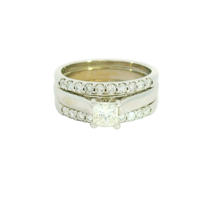 Estate Diamond Engagement Set