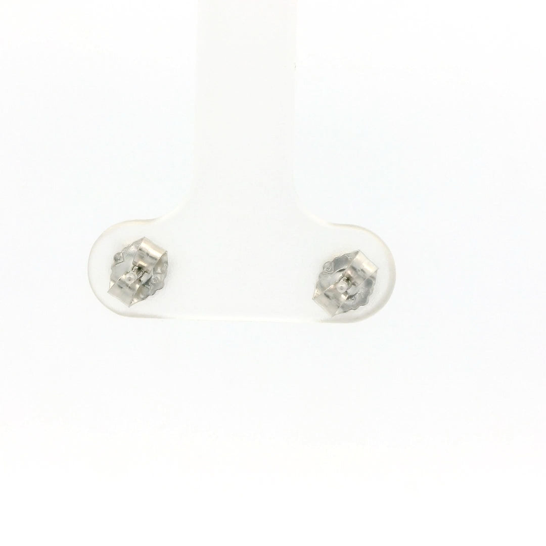 14KG White Gold 1.02 ctw. Diamond Stud Earrings