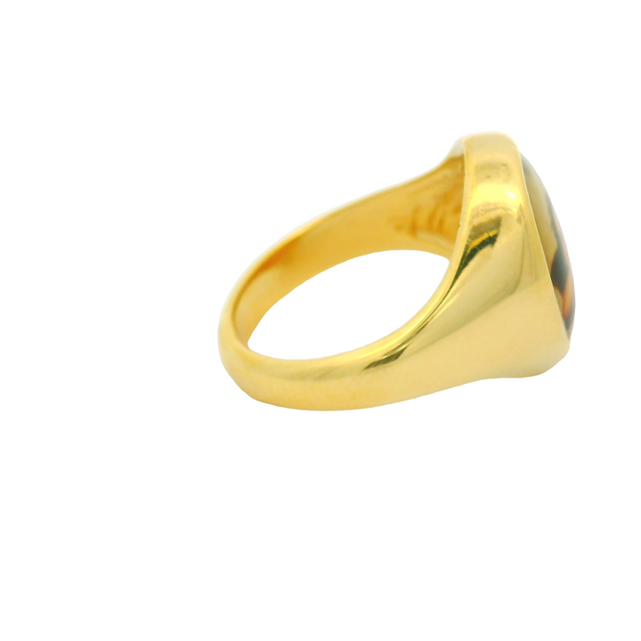 14K Yellow Gold Estate Women's Gold Fashion Ring