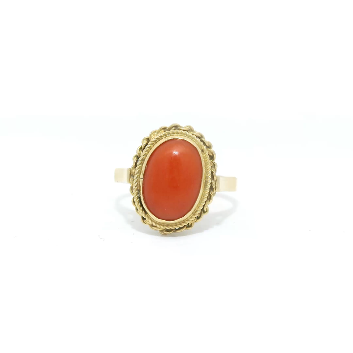 18K Yellow Gold Estate Ring