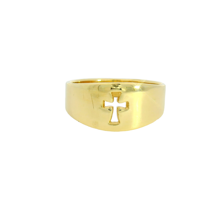 14K Yellow Gold Estate Women's Gold Fashion Ring