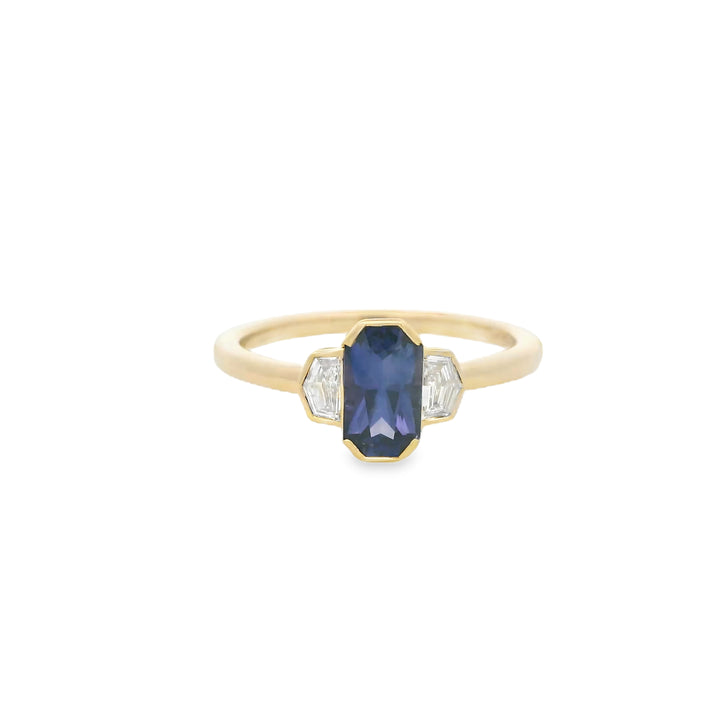 Marthaler Made Sapphire and Diamond Ring