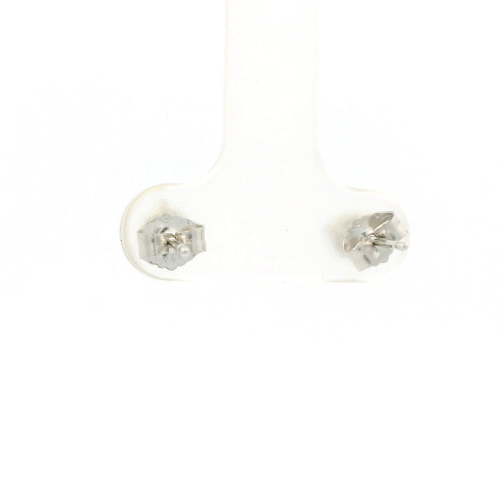 14KG White Gold 0.41 ctw. Diamond Stud Earrings