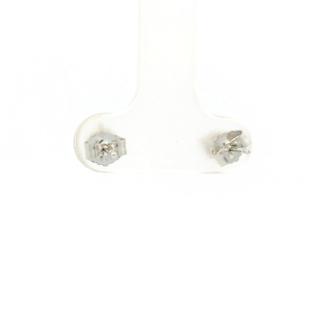 14KG White Gold 0.26 ctw. Diamond Stud Earrings