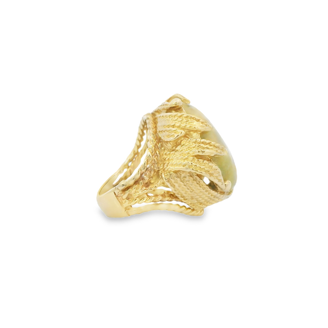 14KG Yellow Gold Estate Fashion Rings