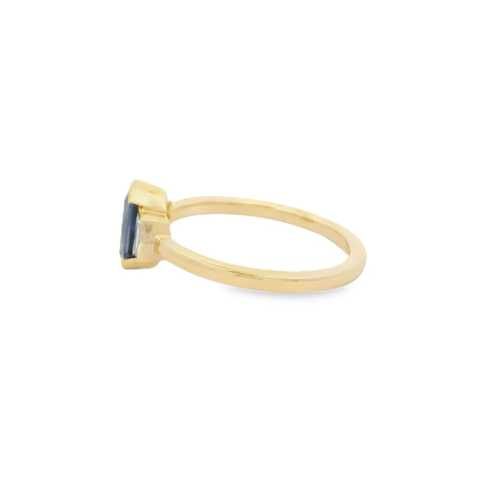 Marthaler Made Sapphire and Diamond Ring