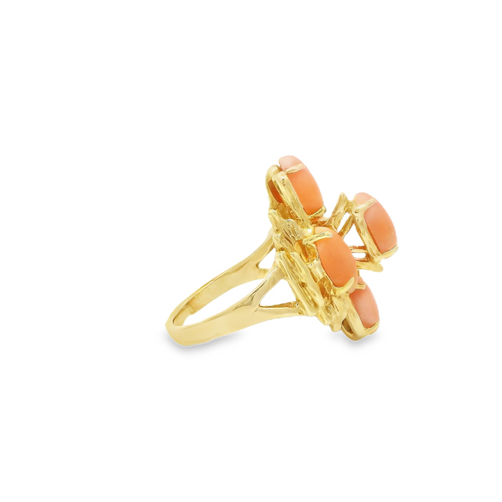 14KG Yellow Gold Estate Fashion Rings