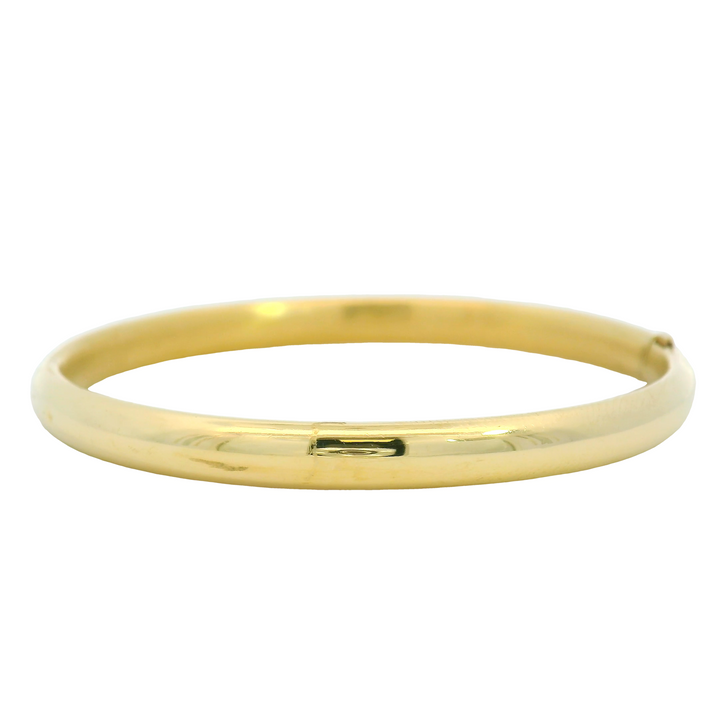 14KG Yellow Gold Estate Bangle Bracelet