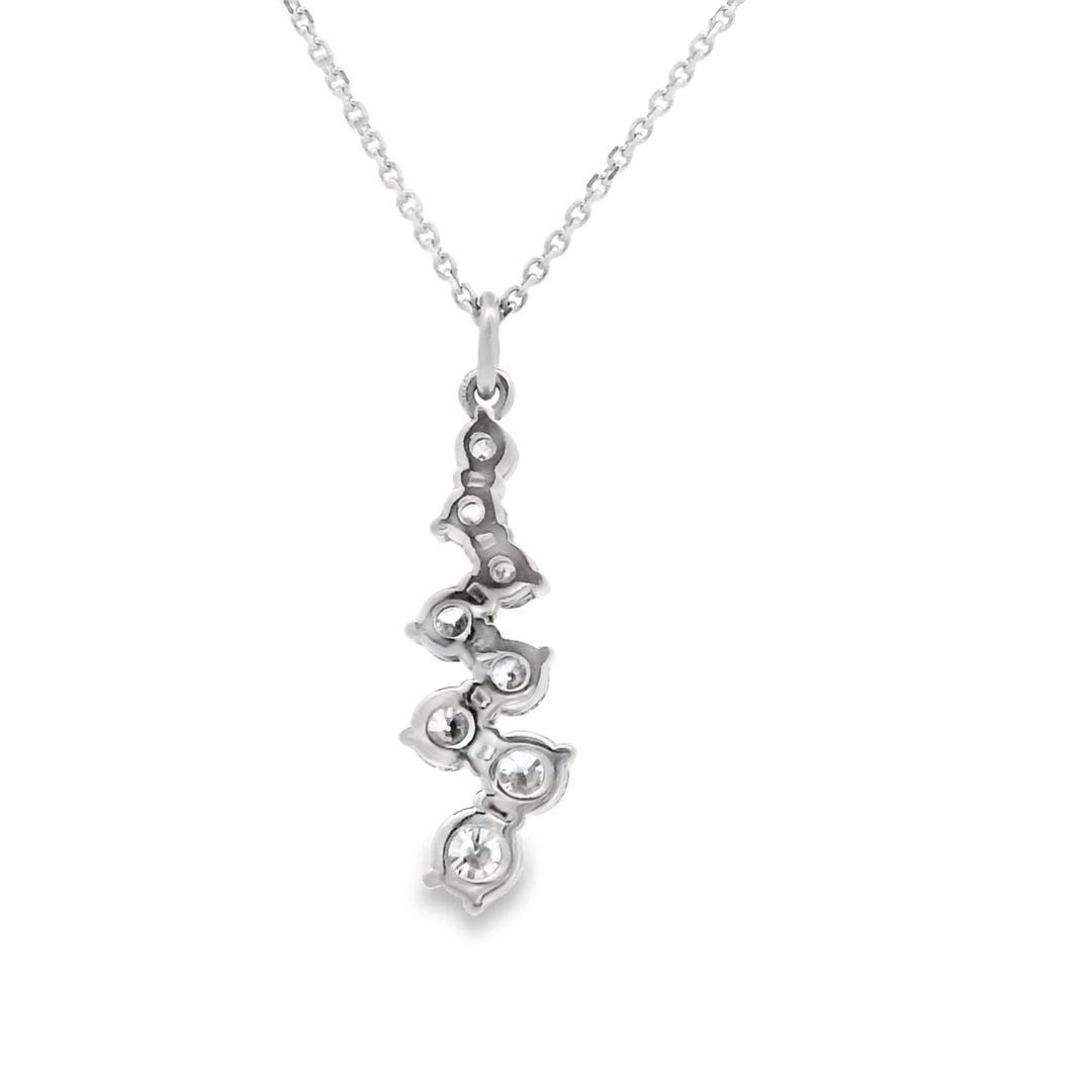 Marthaler Made Cluster Diamond Pendant