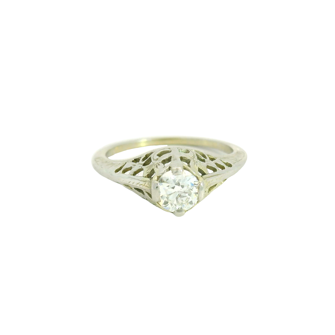 Estate Diamond Engagement Ring