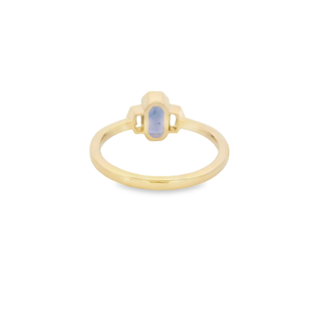 Marthaler Made Sapphire and Diamond Ring