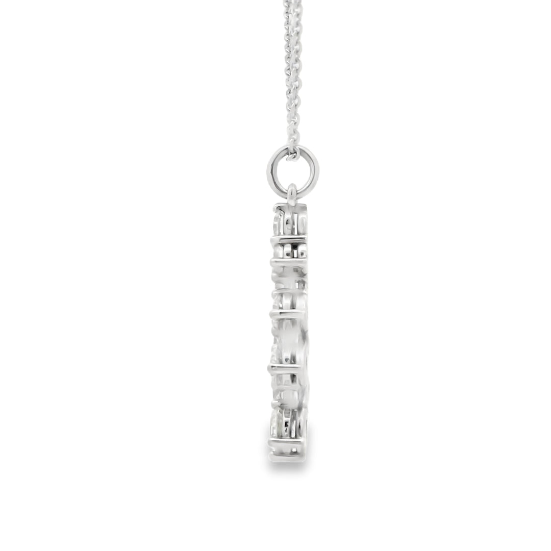 Marthaler Made Cluster Diamond Pendant