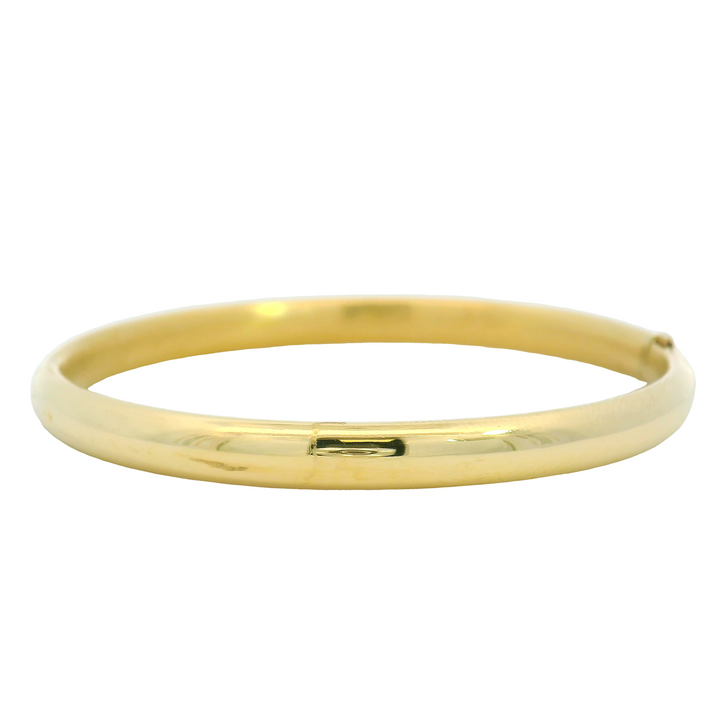 Estate 14K Yellow Gold Baby Bangle