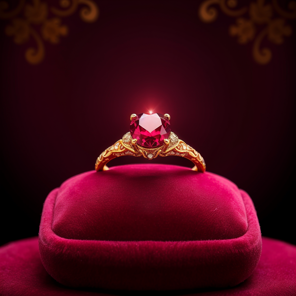Ruby Engagement Ring Banner